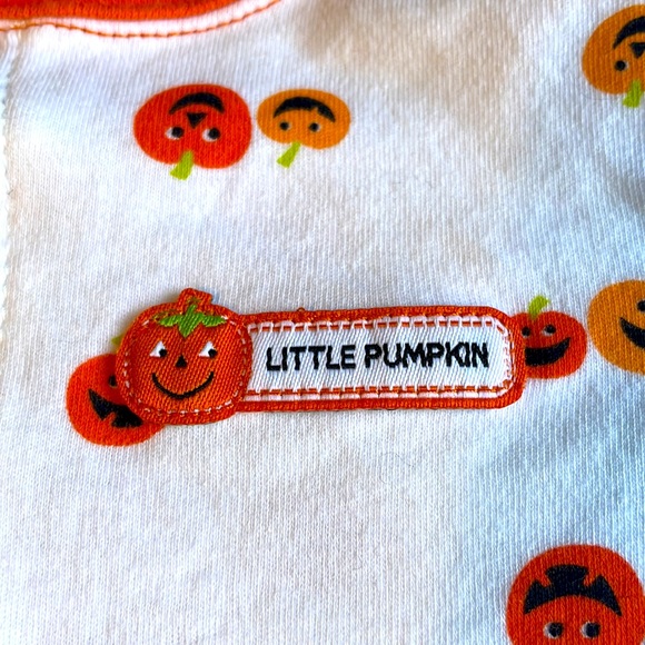 Carter’s Baby Halloween Cotton Snap Footed Sleeper Little Pumpkin Playsuit 6M - Picture 3 of 6
